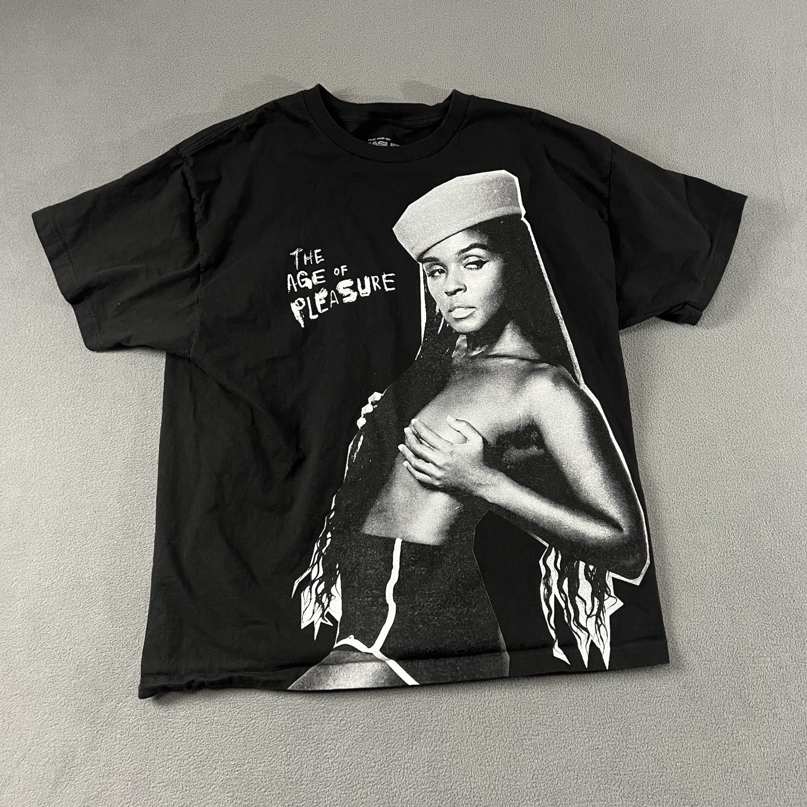 Janelle Monae The Age Of Pleasure Tour Shirt Mens Size XL Black Double Sided Janelle Monae The Age Of Pleasure Tour Shirt Mens Size XL Black Double Sided