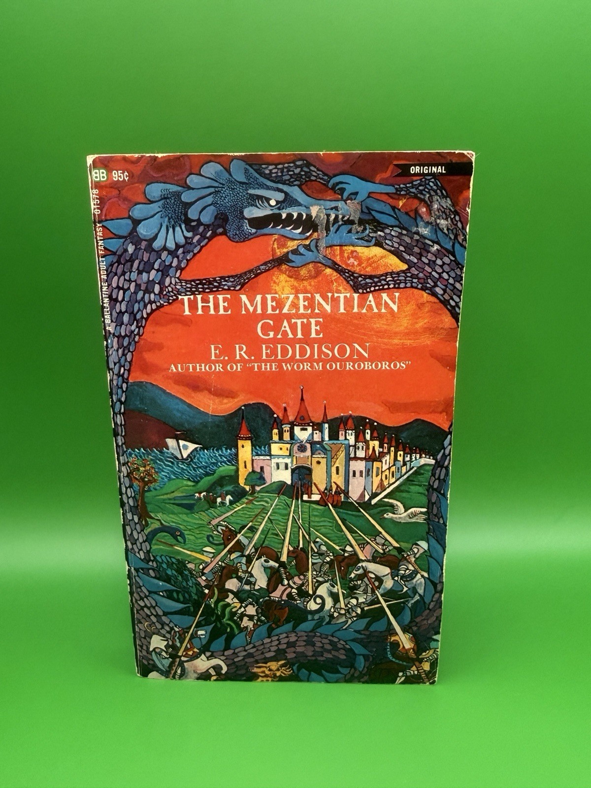 The Mezentian Gate by E.R. Eddison PB First Thus Vintage Paperback Book 1969