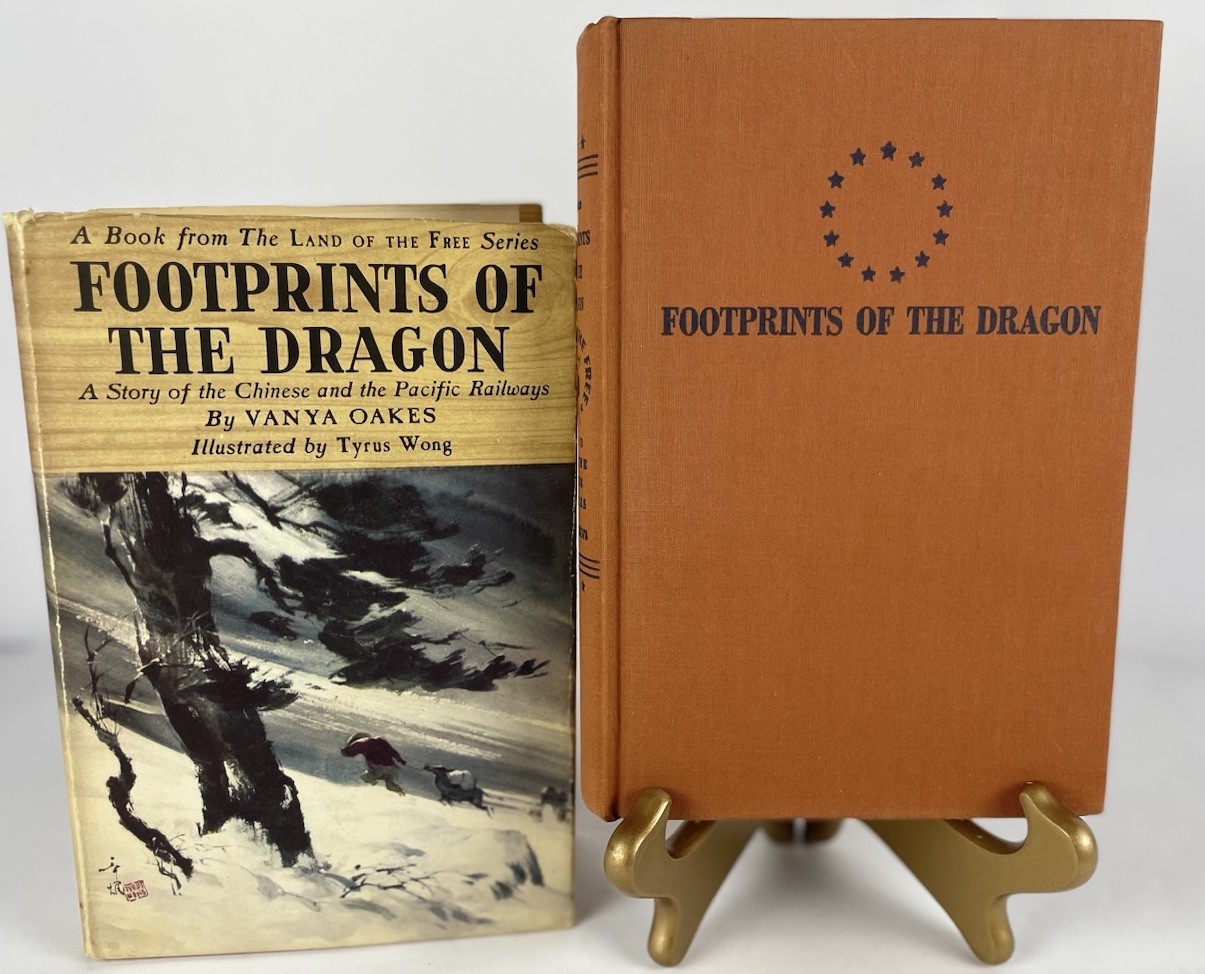 Footprints Of The Dragon railway Vanya Oakes Tyrus Wong LotF FIRST ED HC W/ DJ Footprints Of The Dragon railway Vanya Oakes Tyrus Wong LotF FIRST ED HC W/ DJ