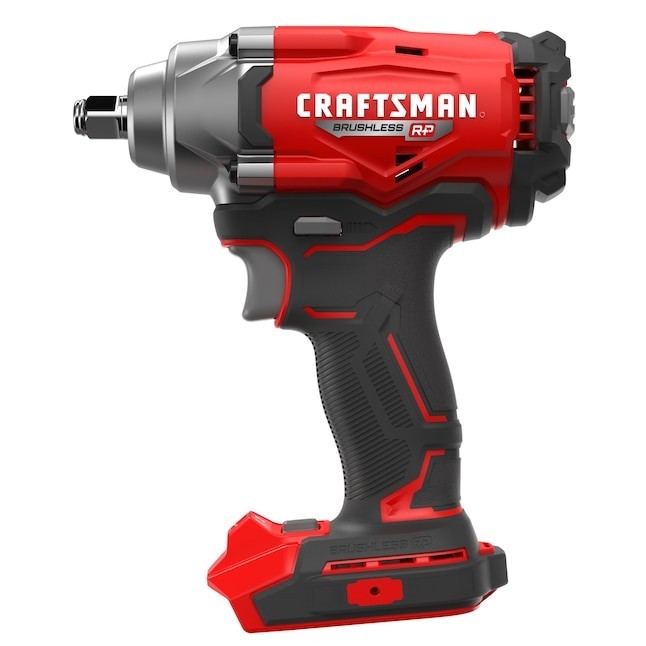 CRAFTSMAN V20 Cordless Impact Wrench, 1/2 Inch, Bare Tool Only (CMCF921B) CRAFTSMAN V20 Cordless Impact Wrench, 1/2 Inch, Bare Tool Only (CMCF921B)