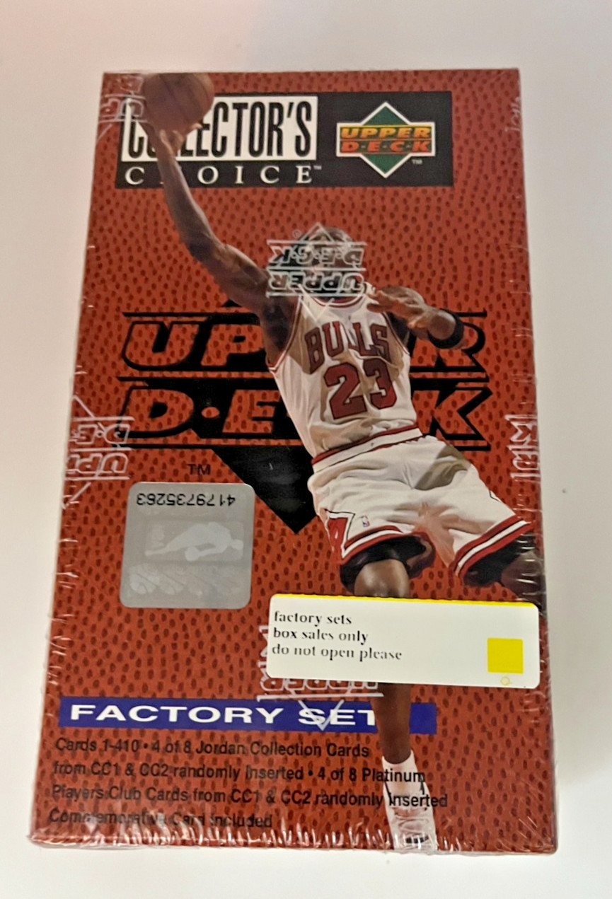 1995-96 Upper Deck Collector's Choice Factory Sealed Set + Jordan Inset Rare 🔥