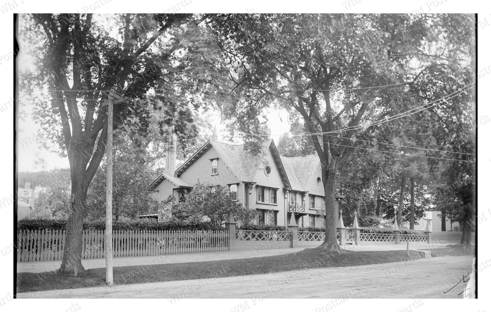 Salem Massachusetts 1865-1914 John Pickering House Standard Postcard