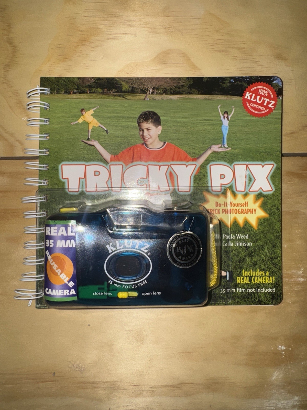 Klutz Tricky Pix Do It Yourself Trick Photography Camera Included New Klutz Tricky Pix Do It Yourself Trick Photography Camera Included New