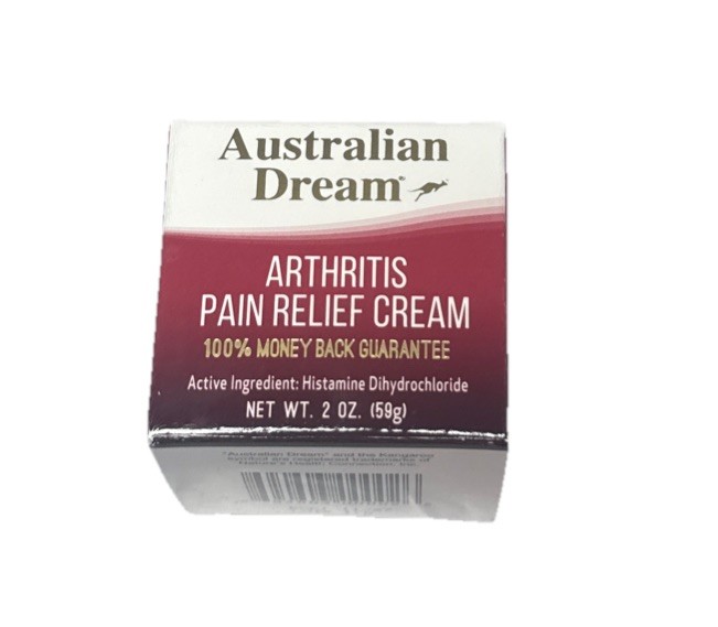 Australian Dream Arthritis Pain Relief Cream 2 oz. box (BB23) Australian Dream Arthritis Pain Relief Cream 2 oz. box (BB23)