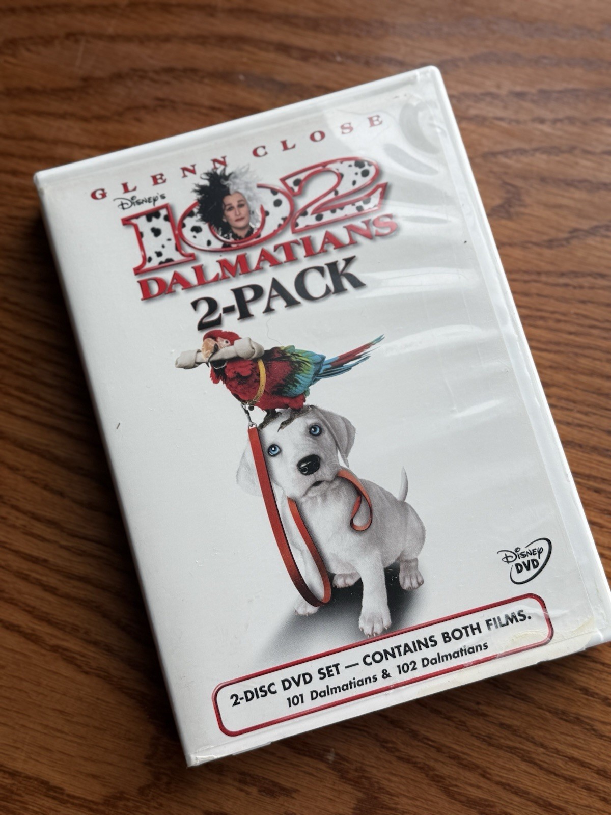 Disneys 101 Dalmatians 102 Dalmatians Glenn Close DVD 2000 2-pack OOP Disneys 101 Dalmatians 102 Dalmatians Glenn Close DVD 2000 2-pack OOP
