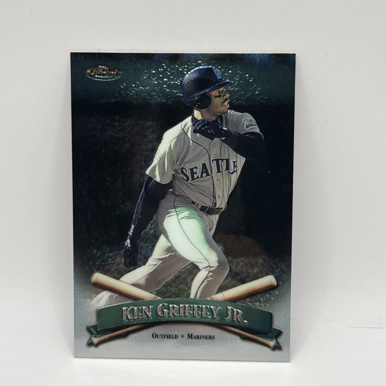 1998 Topps Finest Ken Griffey Jr #100 HOF