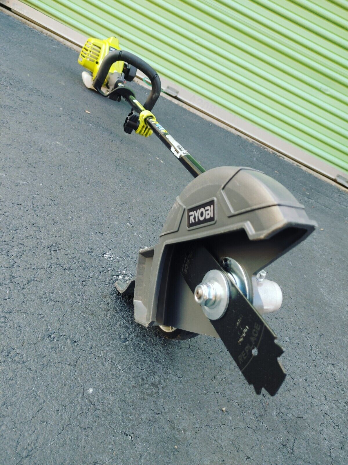 Ryobi 2-Cycle Gas String Trimmer & Edger Attachment - Full Crank, Straight Shaft