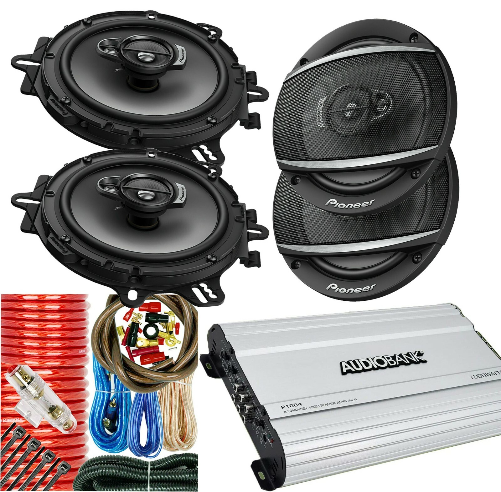 4x Pioneer 640W 6.5