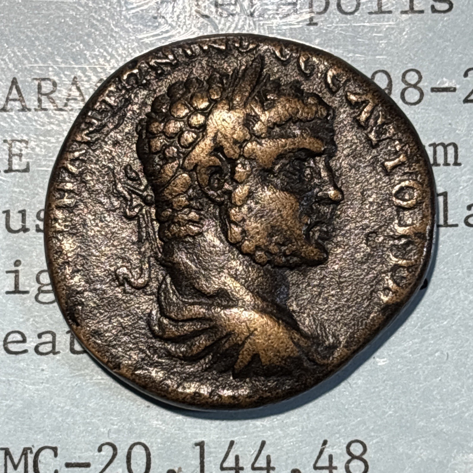 Roman Provincial - Caracalla (198-217 AD) Ae 27 Cyrrhestica Hierapolis/atergatis