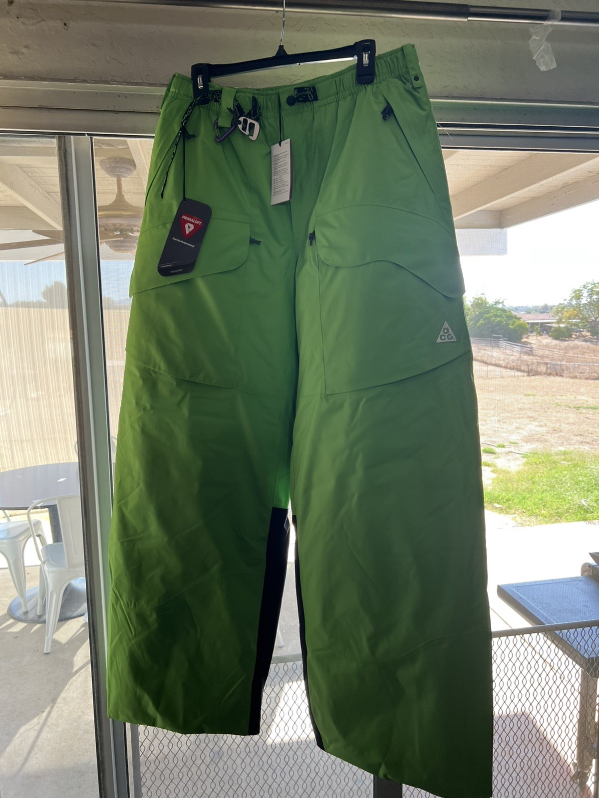 Nike ACG Skull Peak Storm-FIT Green Snow Pants M Ski/Snowboard Cargo Pockets Nike ACG Skull Peak Storm-FIT Green Snow Pants M Ski/Snowboard Cargo Pockets
