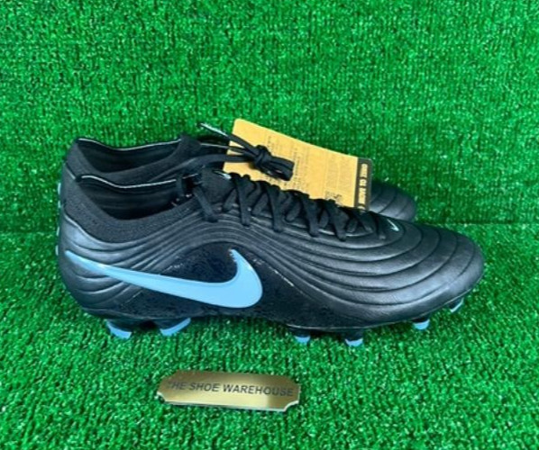 Men Nike Tiempo Maestro Elite FG Black Blue Soccer Cleats HQ3157-040 Size 7.5 Men Nike Tiempo Maestro Elite FG Black Blue Soccer Cleats HQ3157-040 Size 7.5