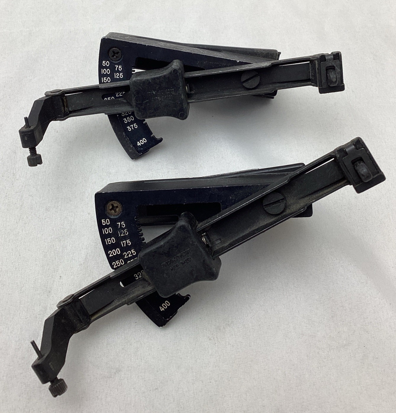 Lot of 2 - USGI M203 Quadrant Sight Assembly MFG 1M291 (19200) Lot of 2 - USGI M203 Quadrant Sight Assembly MFG 1M291 (19200)