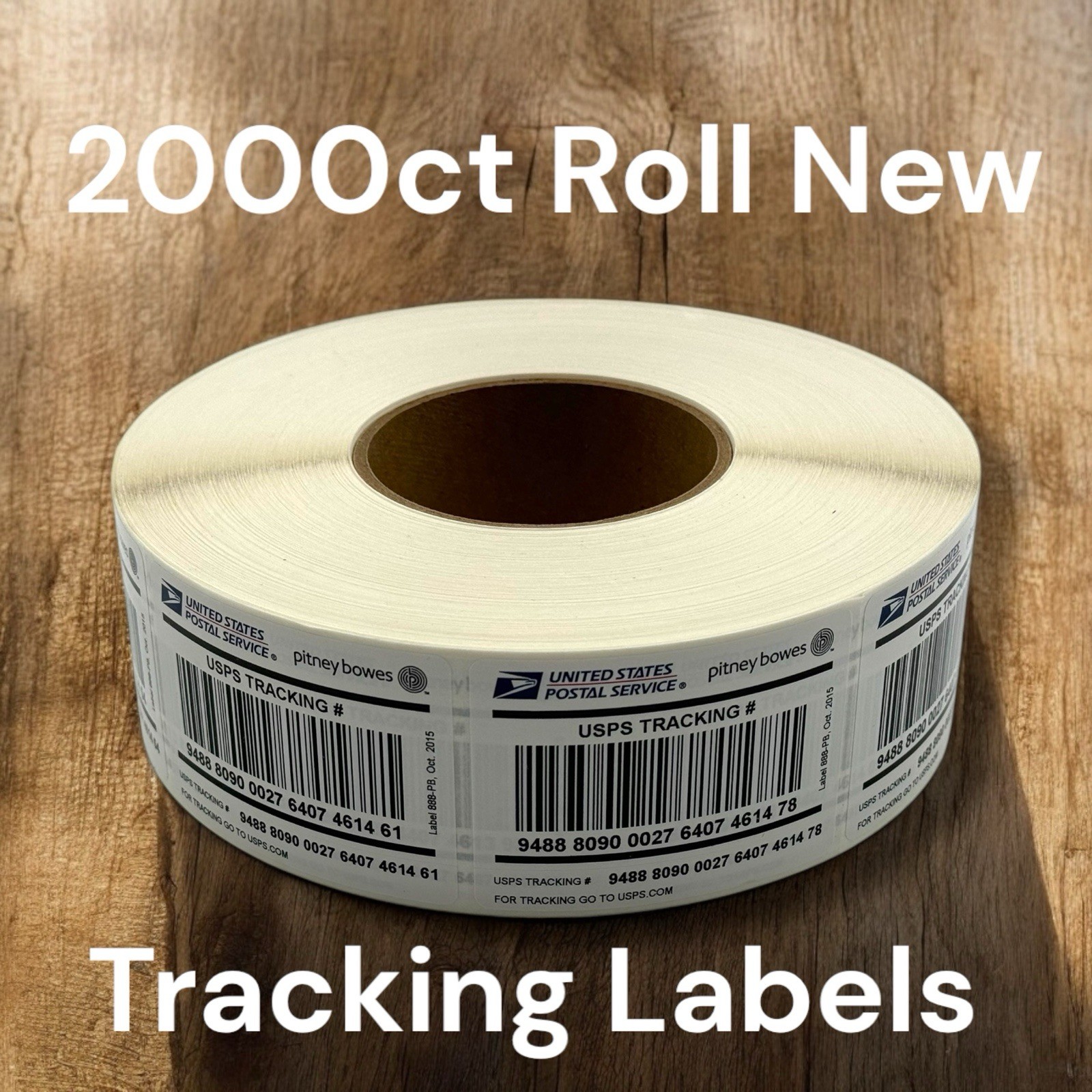 2000 ct Roll USPS Pitney Bowes 888 TRacking Delvery Confirmaitin Lwtter .Labels 2000 ct Roll USPS Pitney Bowes 888 TRacking Delvery Confirmaitin Lwtter .Labels