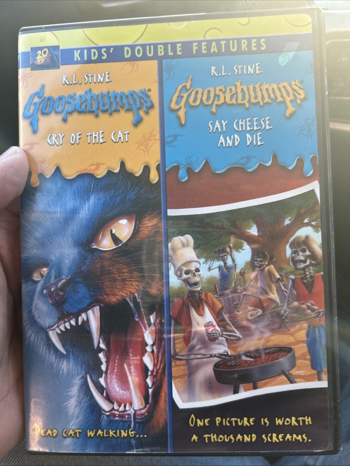 Goosebumps - Cry of The Cat/Say Cheese and Die DVD, 2-Disc Set R.L. Stine Goosebumps - Cry of The Cat/Say Cheese and Die DVD, 2-Disc Set R.L. Stine