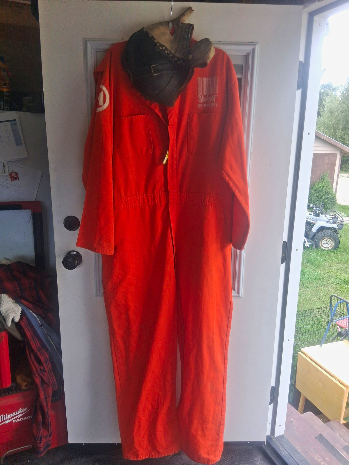 Vintage Slipknot Jumpsuit & Mask Set