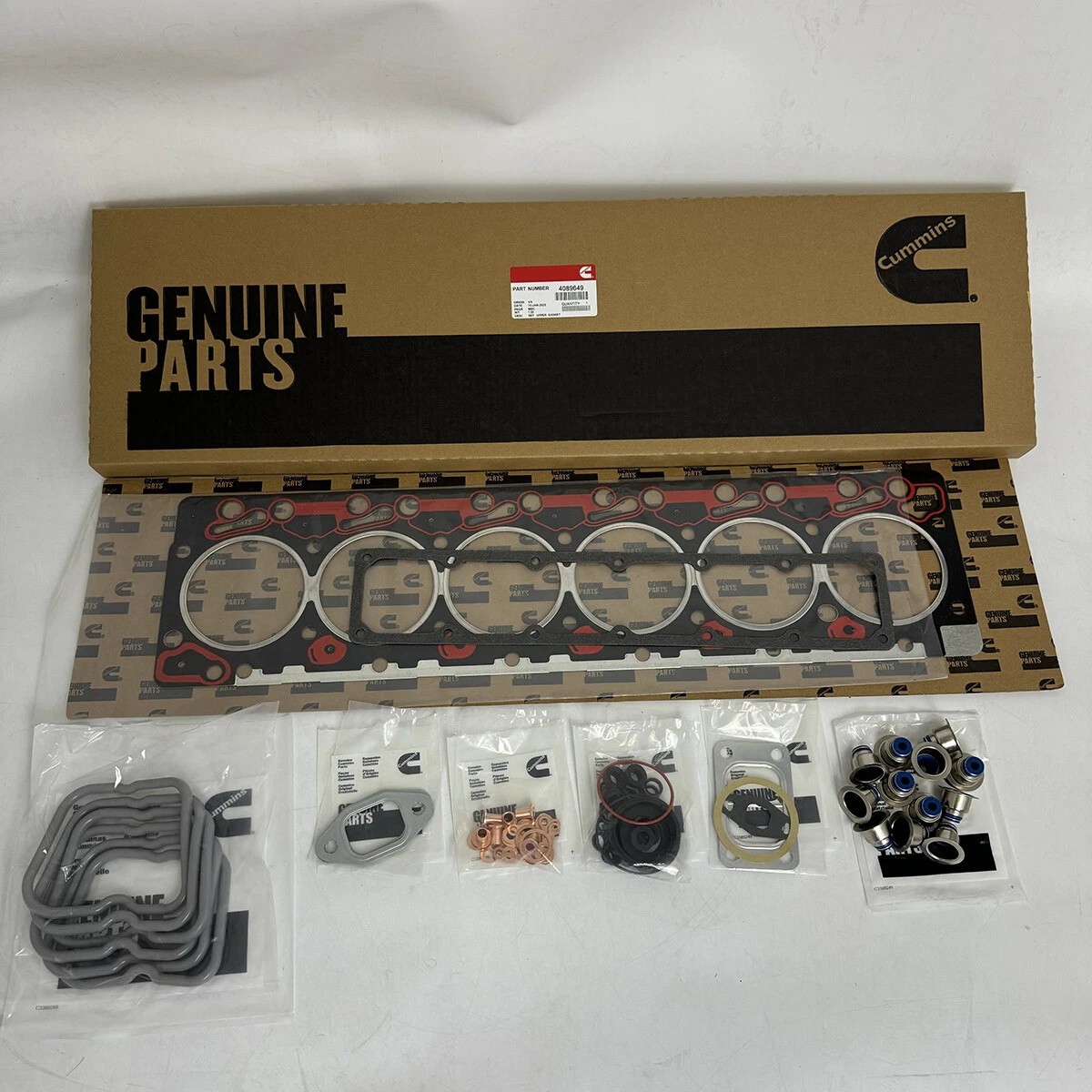 4089649 Head Gasket Set Dodge Ram Diesel 12 Valve 1989-1998 For Cummins 5.9 6BT