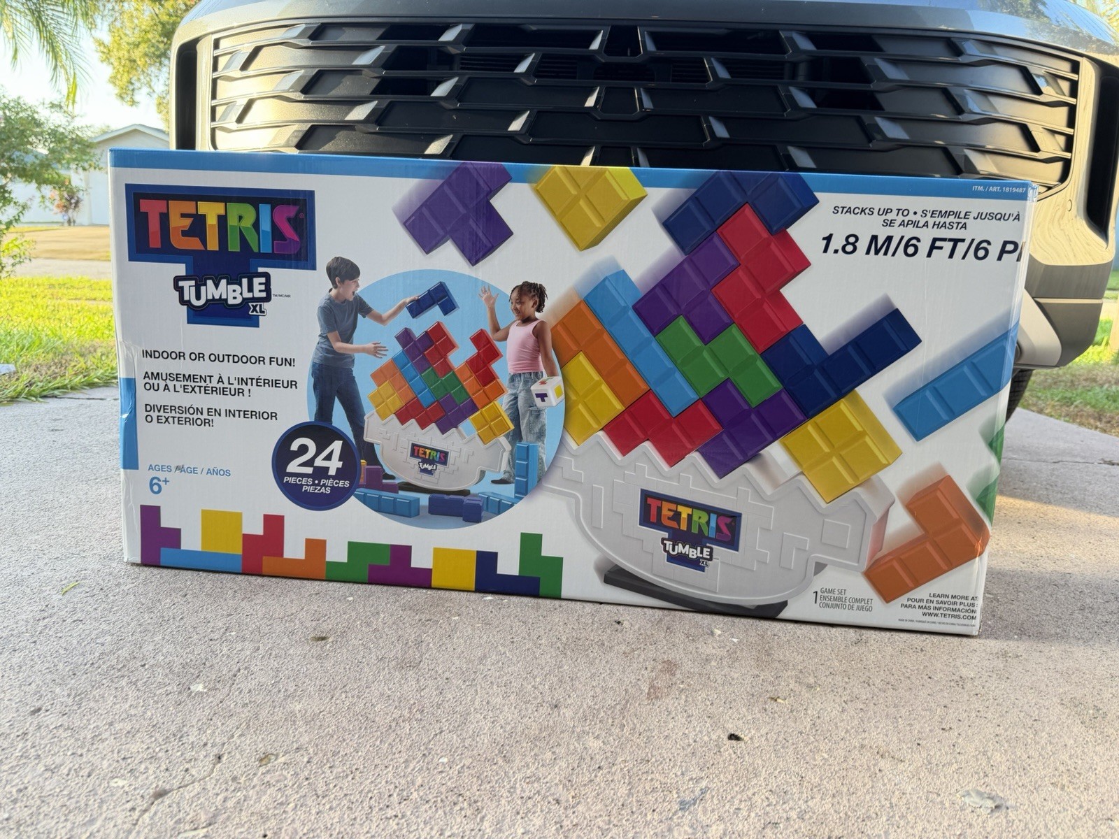Tetris XL Tumble Game Dynamic Tilting Tower Tetrimino Blocks Puzzle NEW Tetris XL Tumble Game Dynamic Tilting Tower Tetrimino Blocks Puzzle NEW
