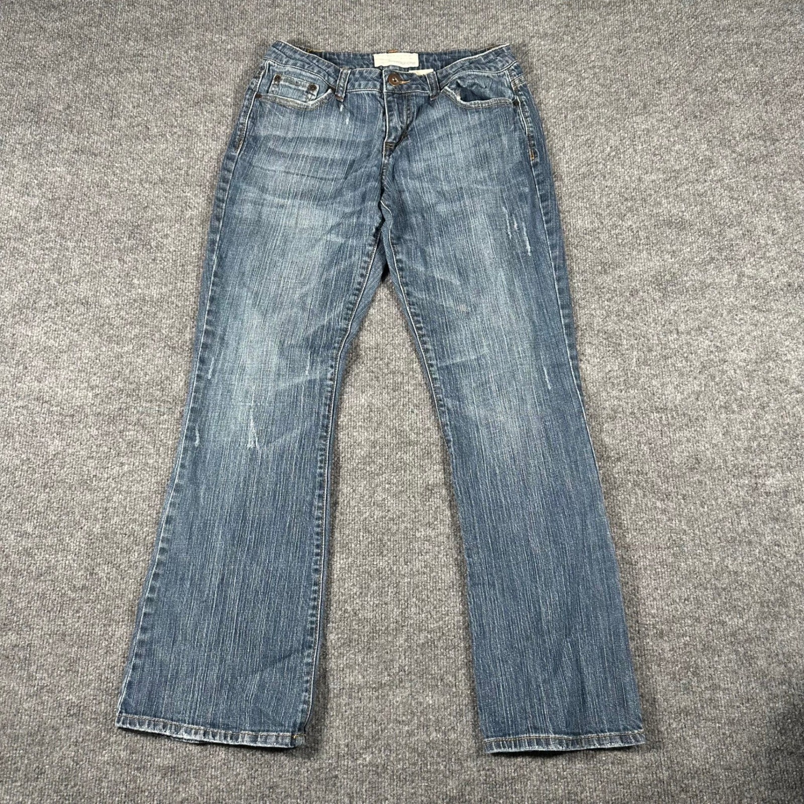 Maurices Jeans Womens Size 5/6 Blue Taylor Boot Cut Stretch Denim Medium Wash