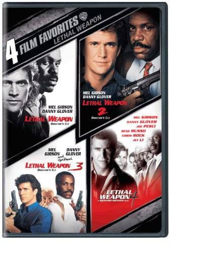 4 Film Favorites: Lethal Weapon (Lethal Weapon: Director\'s Cut, Lethal We - GOOD 4 Film Favorites: Lethal Weapon (Lethal Weapon: Director\'s Cut, Lethal We - GOOD