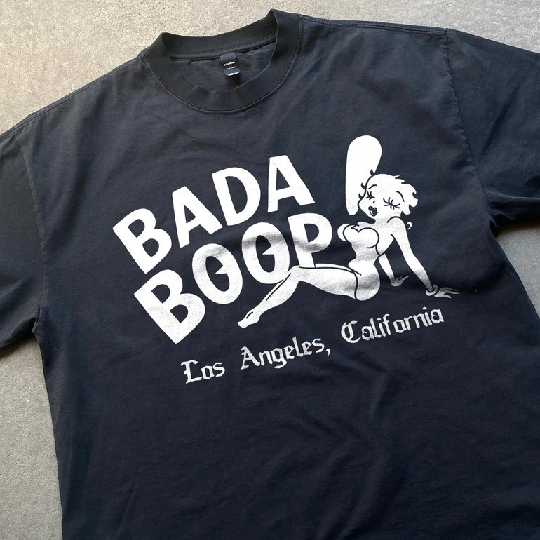 RETRO BADA BING BADA BOOP PARODY GRAPHIC T-SHIRT S-5XL