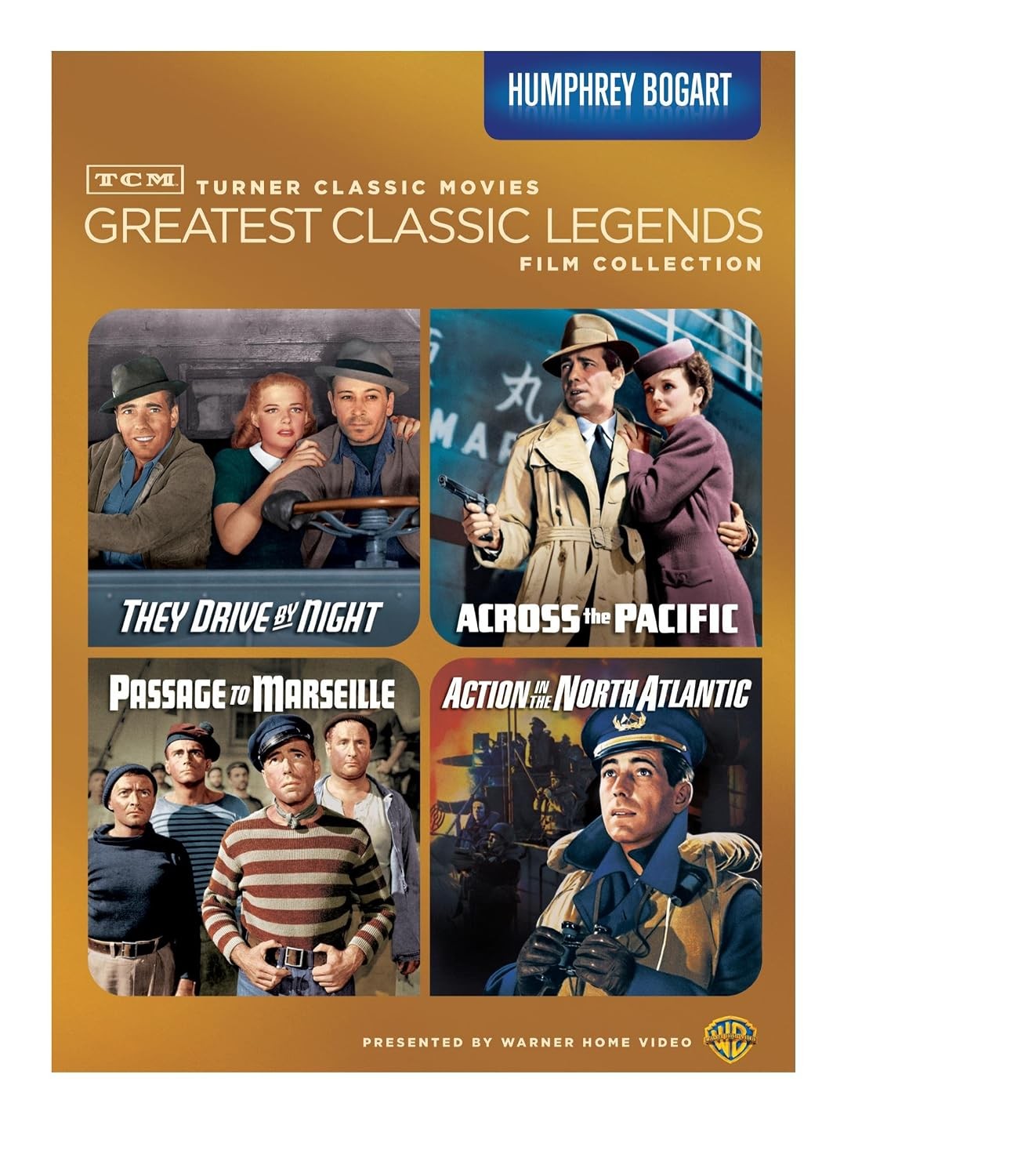 TCM Greatest Classic Legends Film Collection: Humphrey Bogart (DVD)New TCM Greatest Classic Legends Film Collection: Humphrey Bogart (DVD)New