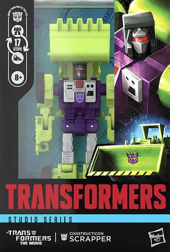 Hasbro Transformers Studio Series Scrapper Decepticon Transforming Action Figure