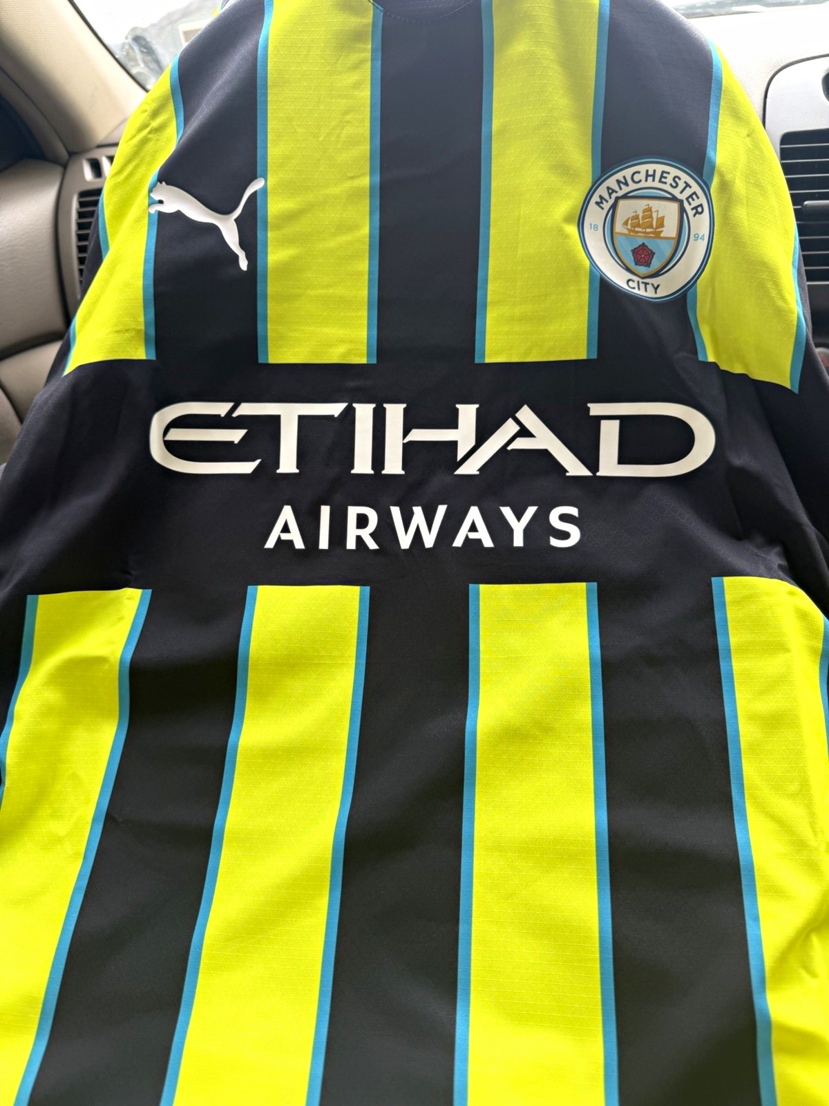 Manchester City Soccer Jersey men’s xl Authentic match day quality Manchester City Soccer Jersey men’s xl Authentic match day quality