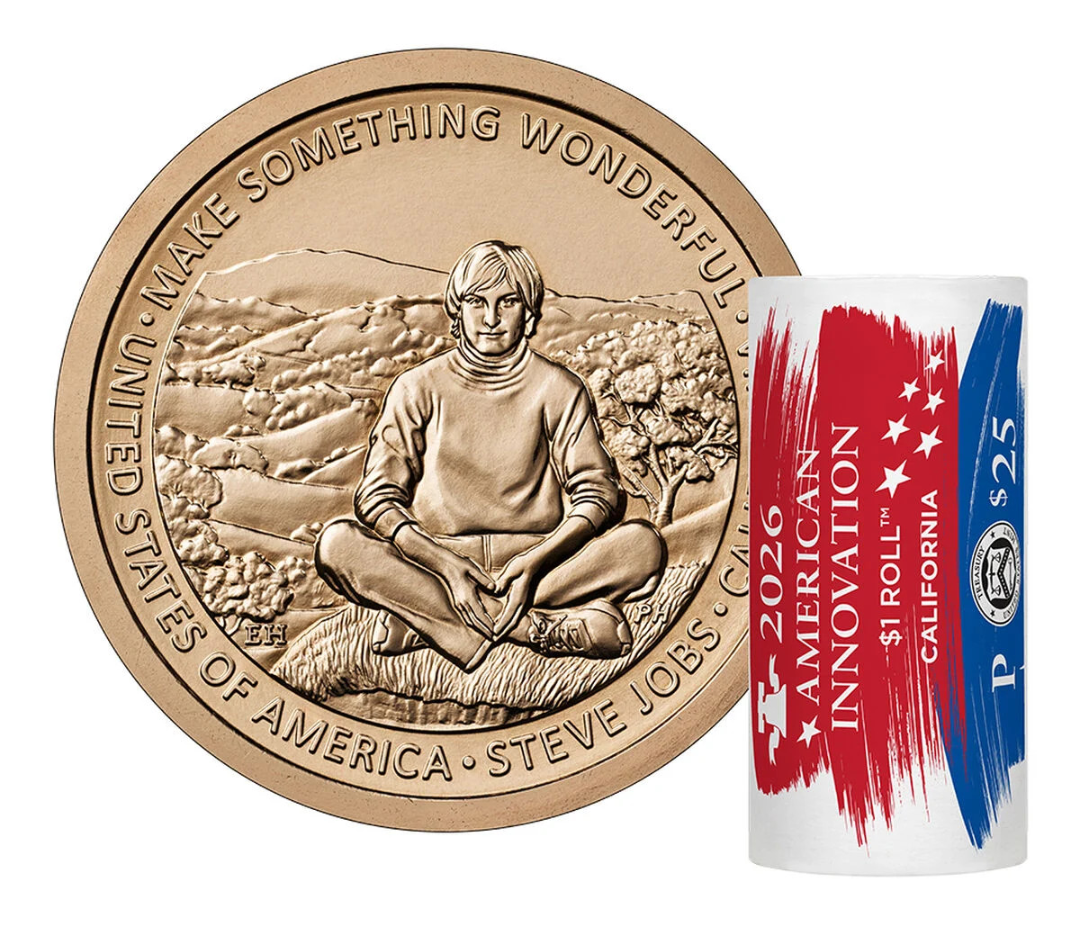 2026 P&D American Innovation CA Dollar Rolls w 250th Privy 26GRC 26GRG 2026 P&D American Innovation CA Dollar Rolls w 250th Privy 26GRC 26GRG