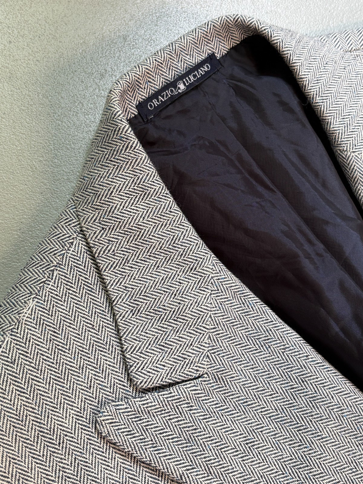 NWT Orazio Luciano Cotton Silk Blazer Size 42 (52 EU) NWT Orazio Luciano Cotton Silk Blazer Size 42 (52 EU)