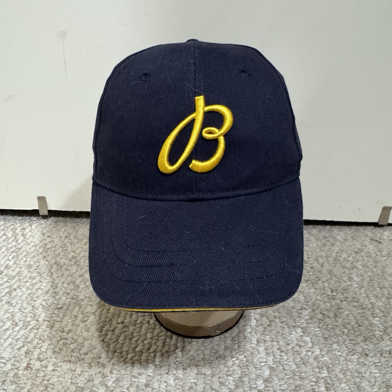 BREITLING 1884 Watch Embroidered Adjustable Baseball Cap Hat Navy Blue