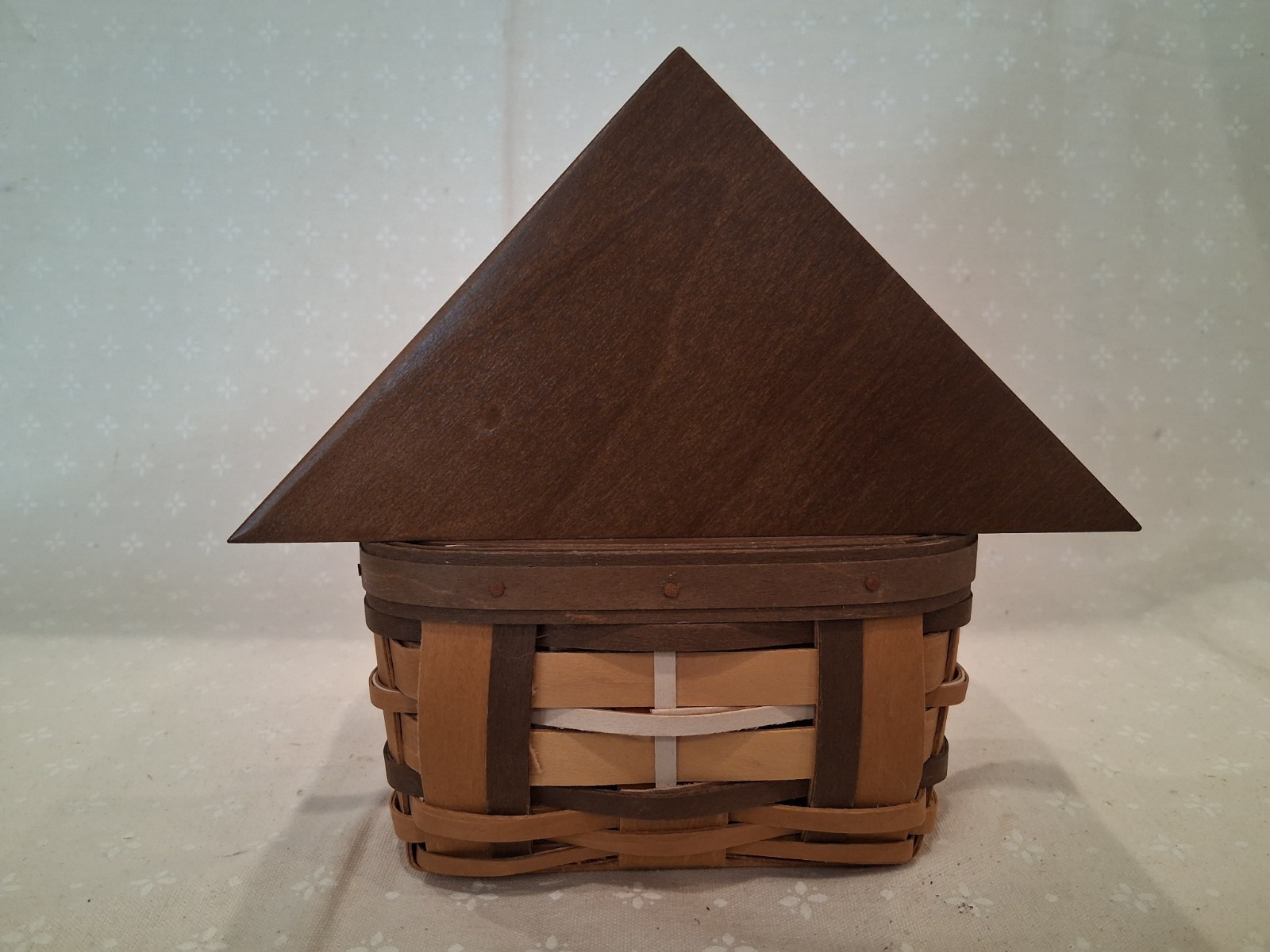 LONGABERGER Village House Basket w/ plastic protector LONGABERGER Village House Basket w/ plastic protector