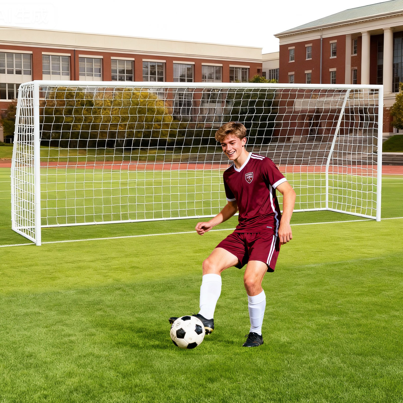 Professional Steel Soccer Goals - 18/21/24ft Sizes for Outdoor Training Professional Steel Soccer Goals - 18/21/24ft Sizes for Outdoor Training