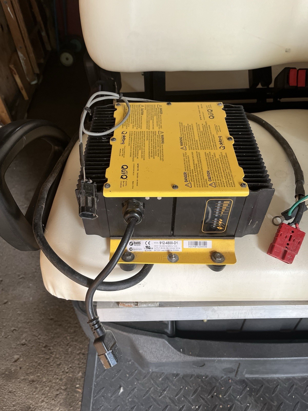 Delta-Q 912-4800-D1 48V Golf Cart Battery Charger