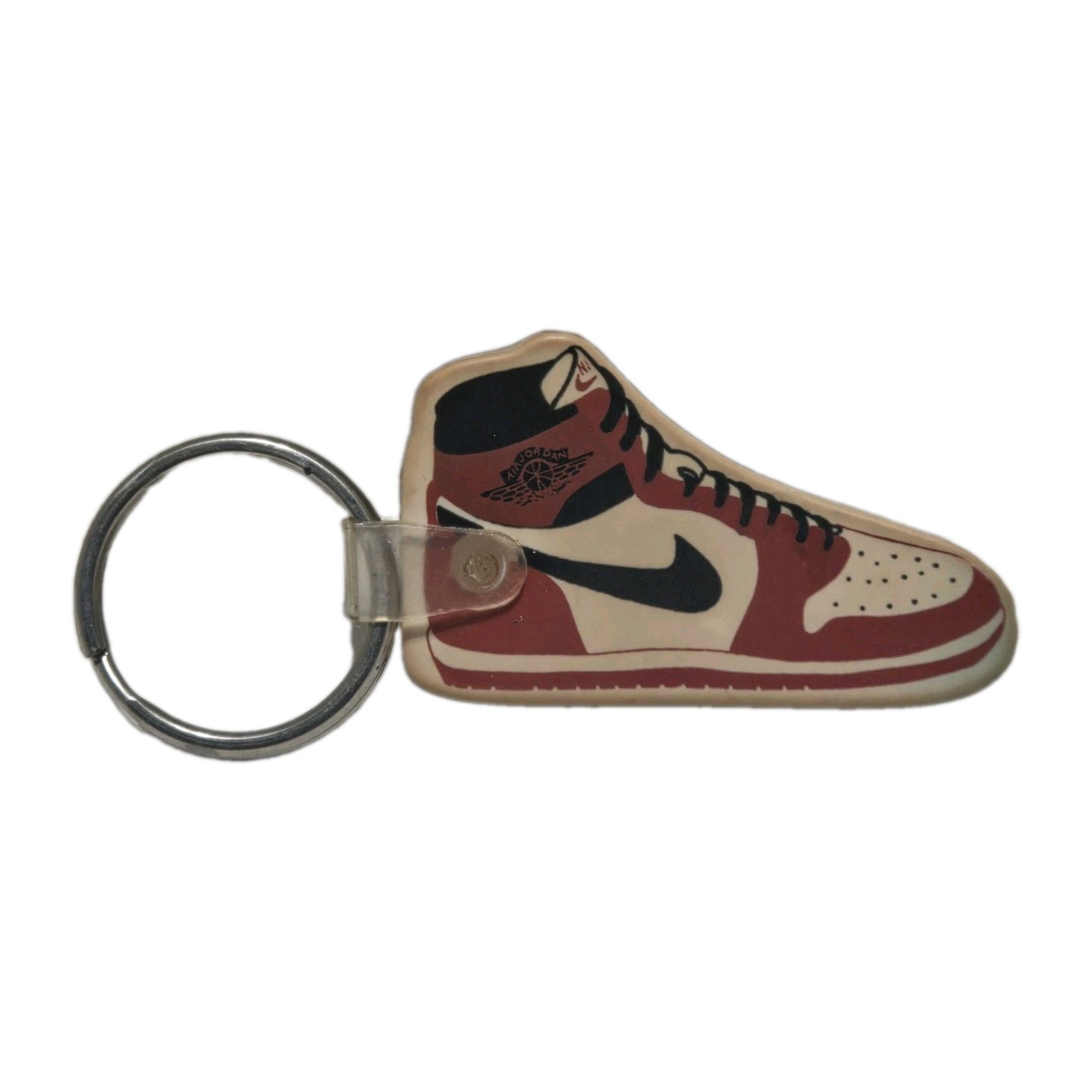 Vintage Rare 1985 Nike Air Jordan Retro 1 Chicago Rubber Shoe Keychain