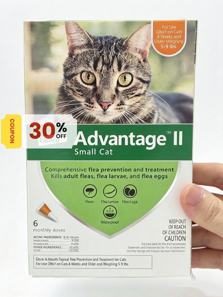 For Small Cats 5-9 lbs 6 Doses,BRAND NEW-US STOCK EXP 06/2028+ For Small Cats 5-9 lbs 6 Doses,BRAND NEW-US STOCK EXP 06/2028+