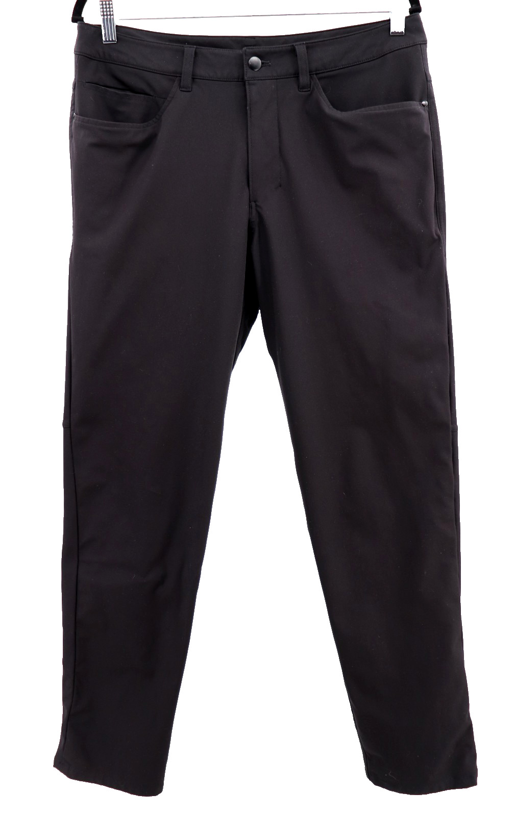 Lululemon ABC Classic Fit 5 Pocket Warpstreme Pant Mens 32x31 Black Office Golf Lululemon ABC Classic Fit 5 Pocket Warpstreme Pant Mens 32x31 Black Office Golf
