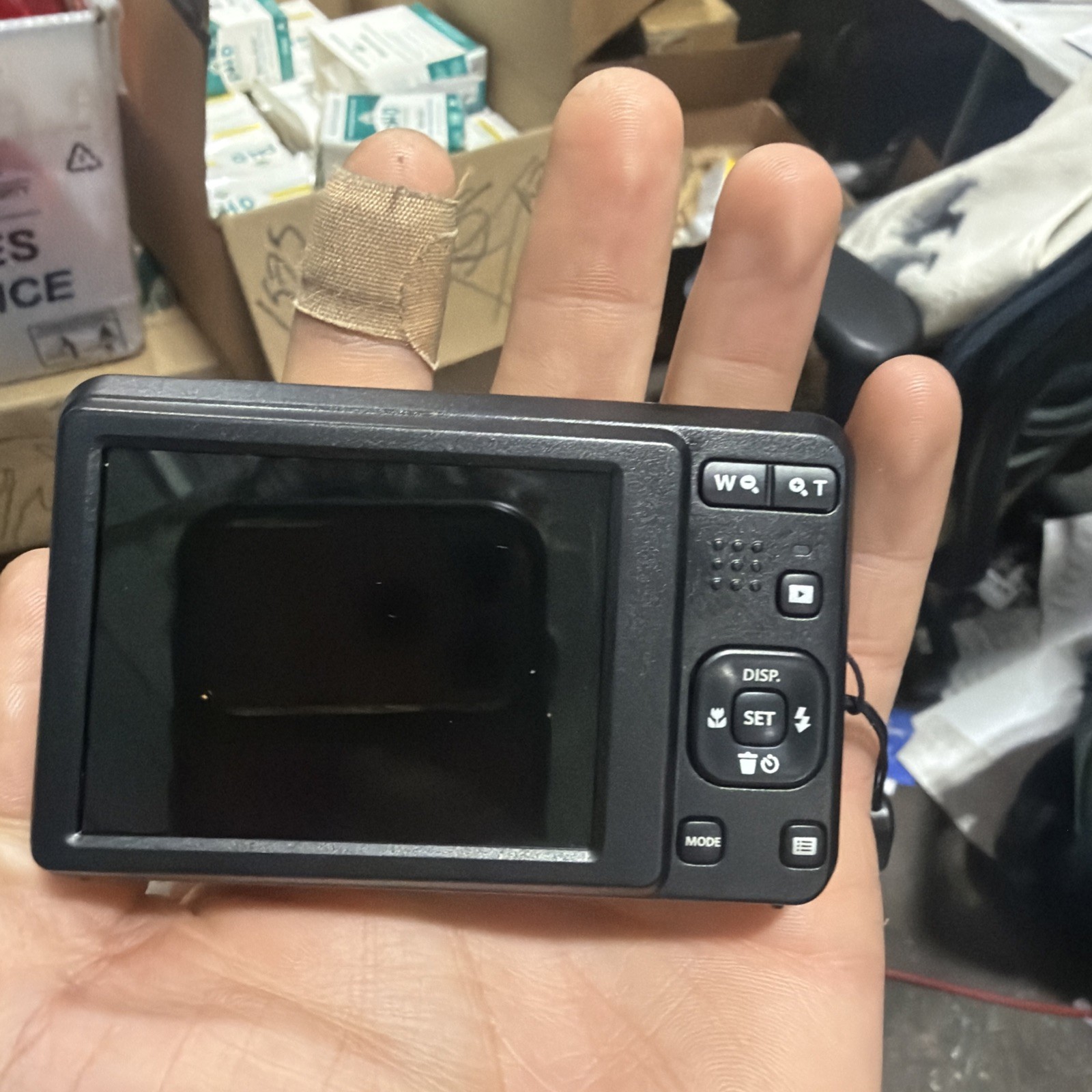 Kodak PIXPRO FZ55 Digital Camera (Red) FZ55RD no box only device and cable 