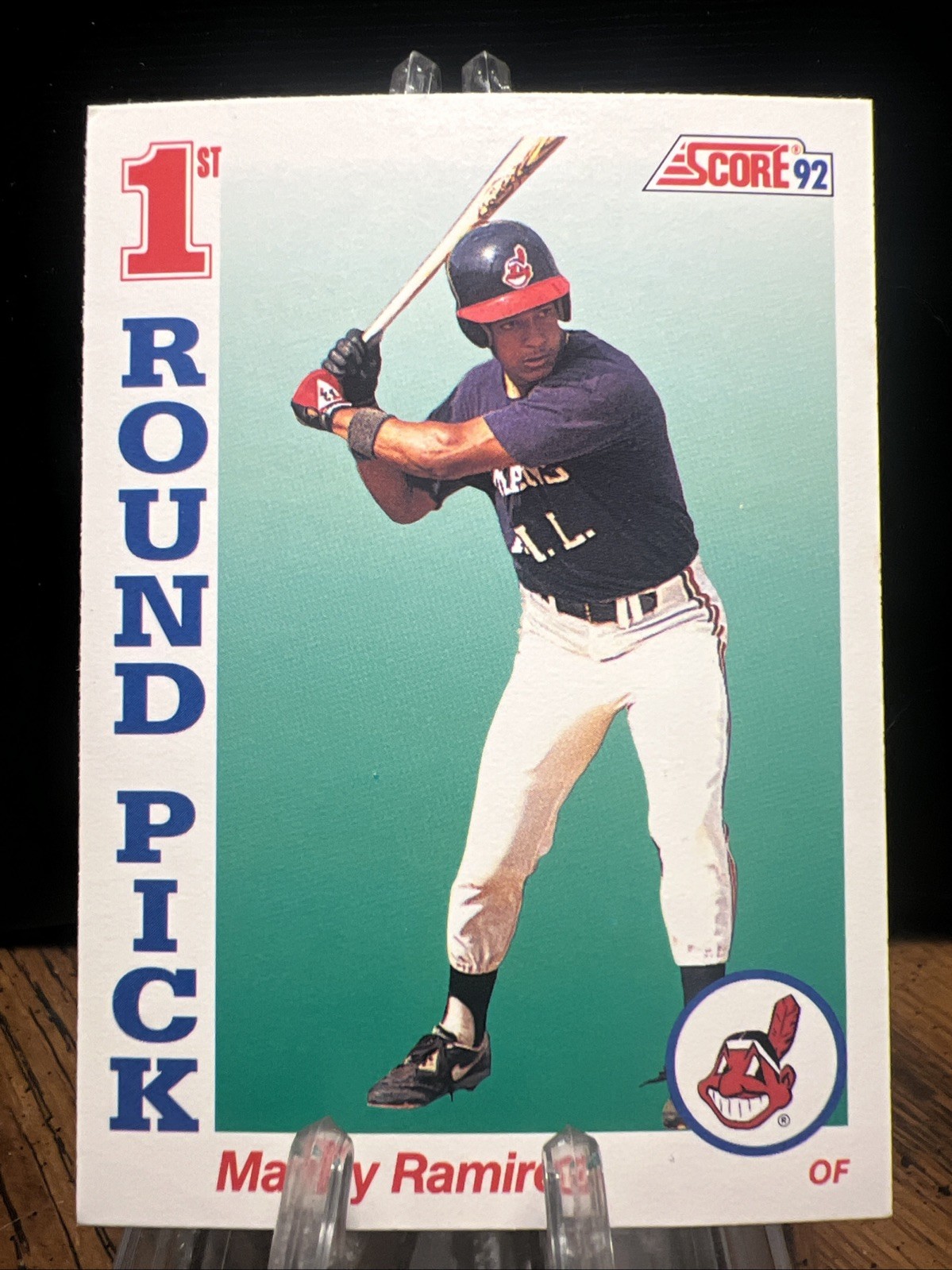 1992 Score Manny Ramirez #800 Rookie Card 1992 Score Manny Ramirez #800 Rookie Card