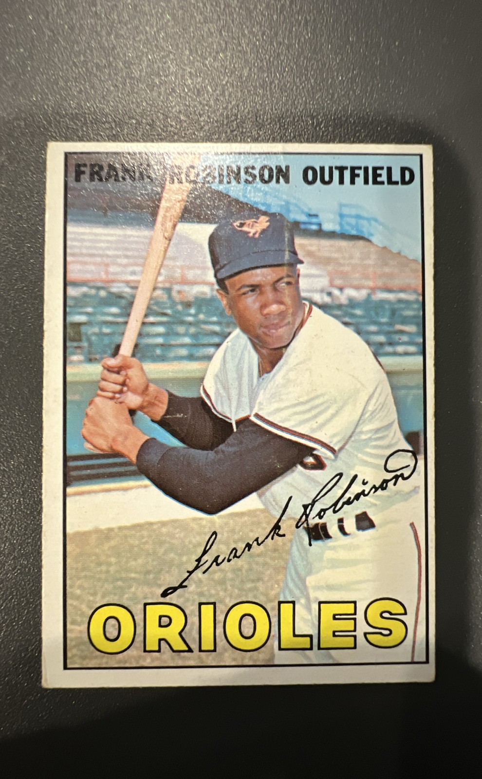 1967 Topps - Frank Robinson #100 PR (Crease)