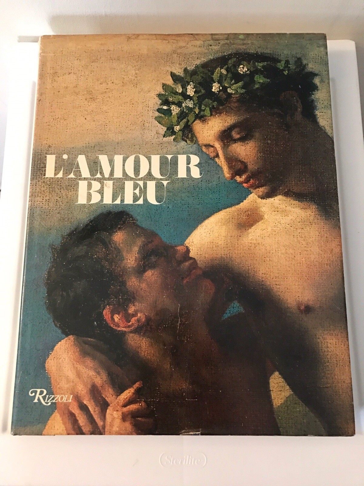 Cecile Beurdeley / L\'AMOUR BLEU 1978 GAY ART & ARTISTS LARGE HARDCOVER