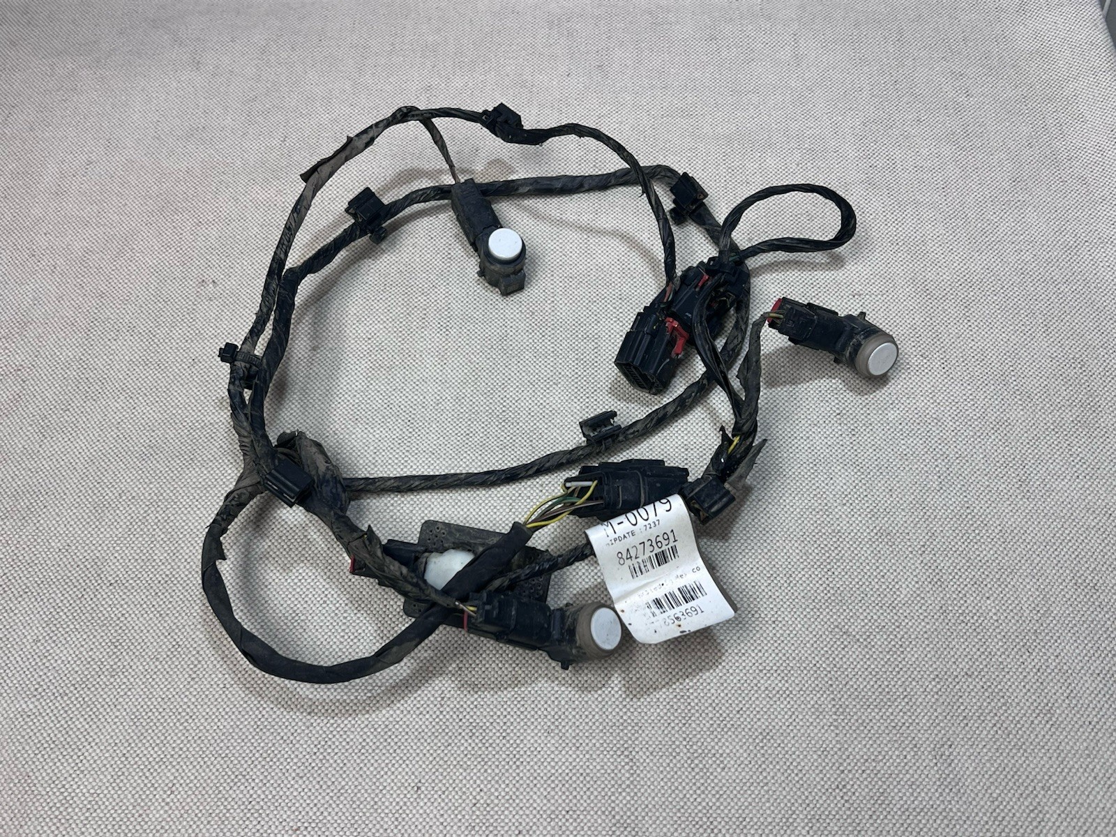 2016-2022 Chevrolet Malibu Rear Wiring Harness W/Sensors 84273691 OEM 2016-2022 Chevrolet Malibu Rear Wiring Harness W/Sensors 84273691 OEM