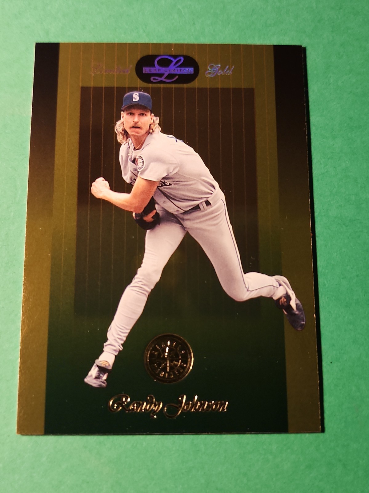 1996 Leaf Limited Gold #38 Randy Johnson 1996 Leaf Limited Gold #38 Randy Johnson