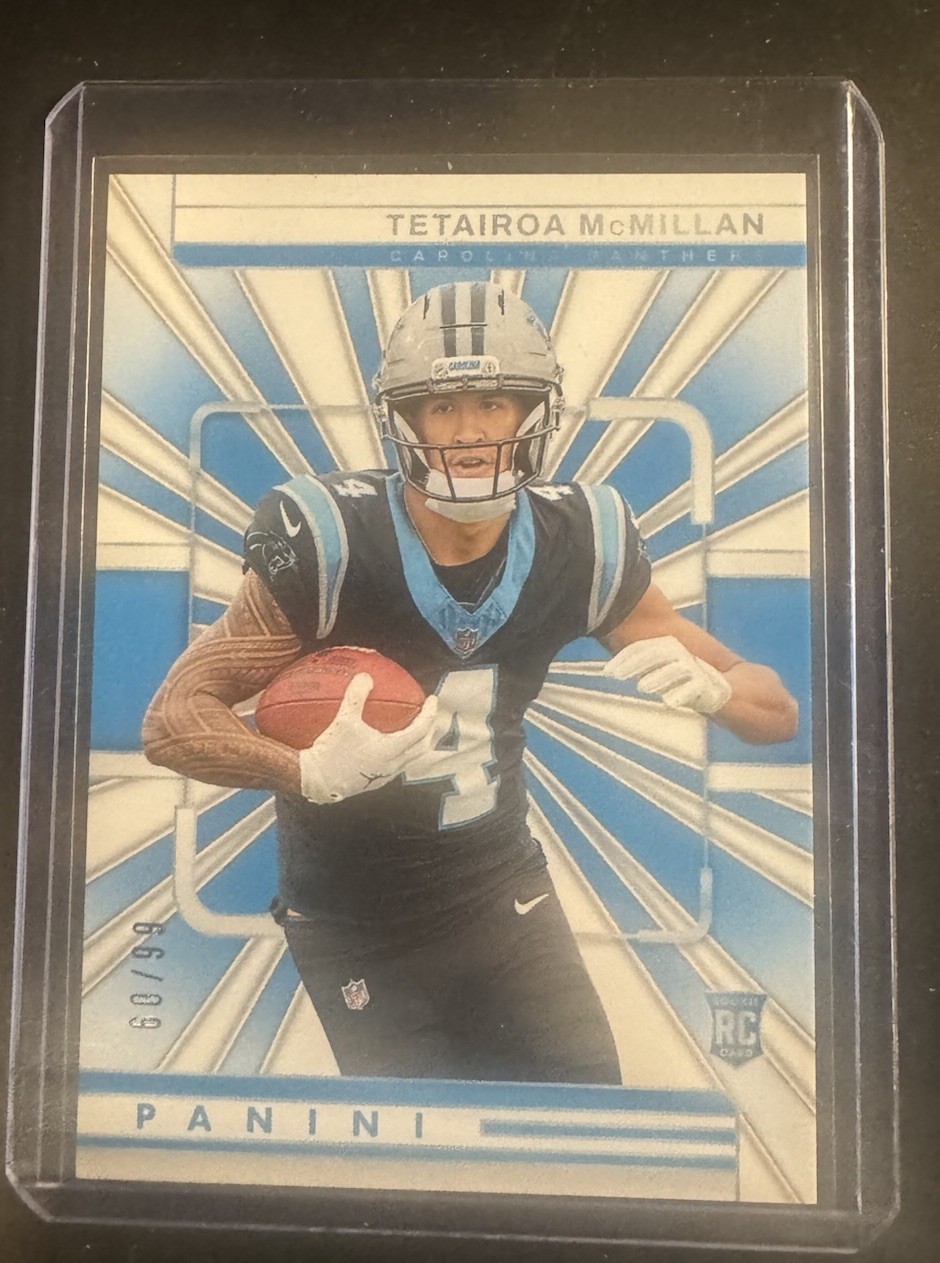 Tetairoa McMillan Panini America#45.  /99
