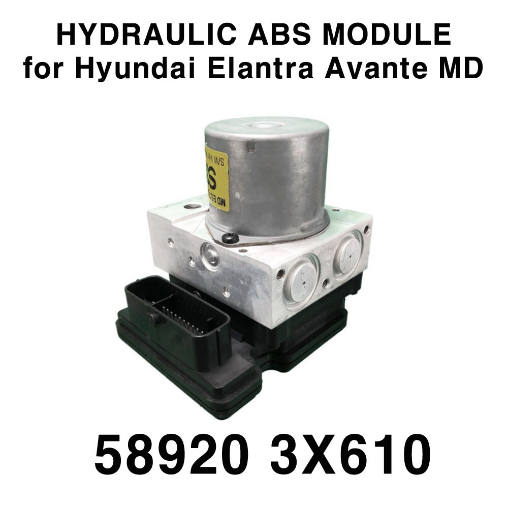 OEM Hydraulic ABS Module 589203X610 for Hyundai Elantra Avante MD 1.8/2.0L 09-13