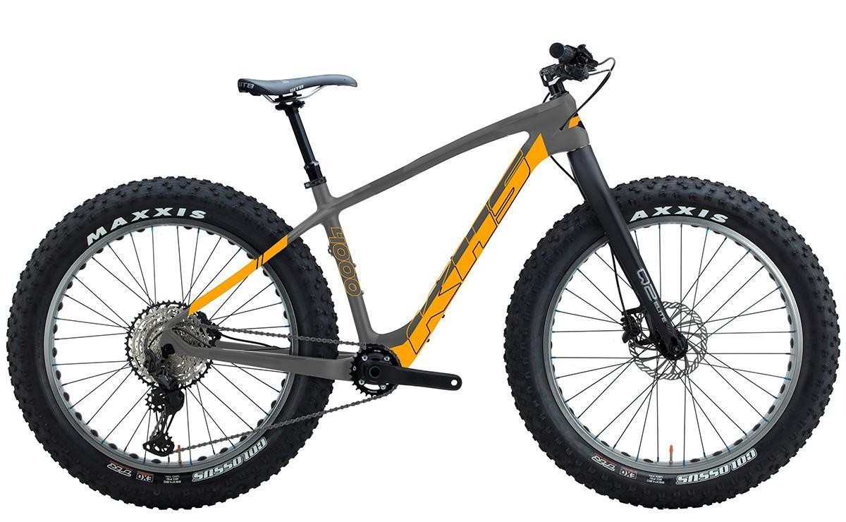 KHS 4 Season 4000 Medium 17.5 12 Deore Spd Fat Bike Carbon Frame & Fork Dropper
