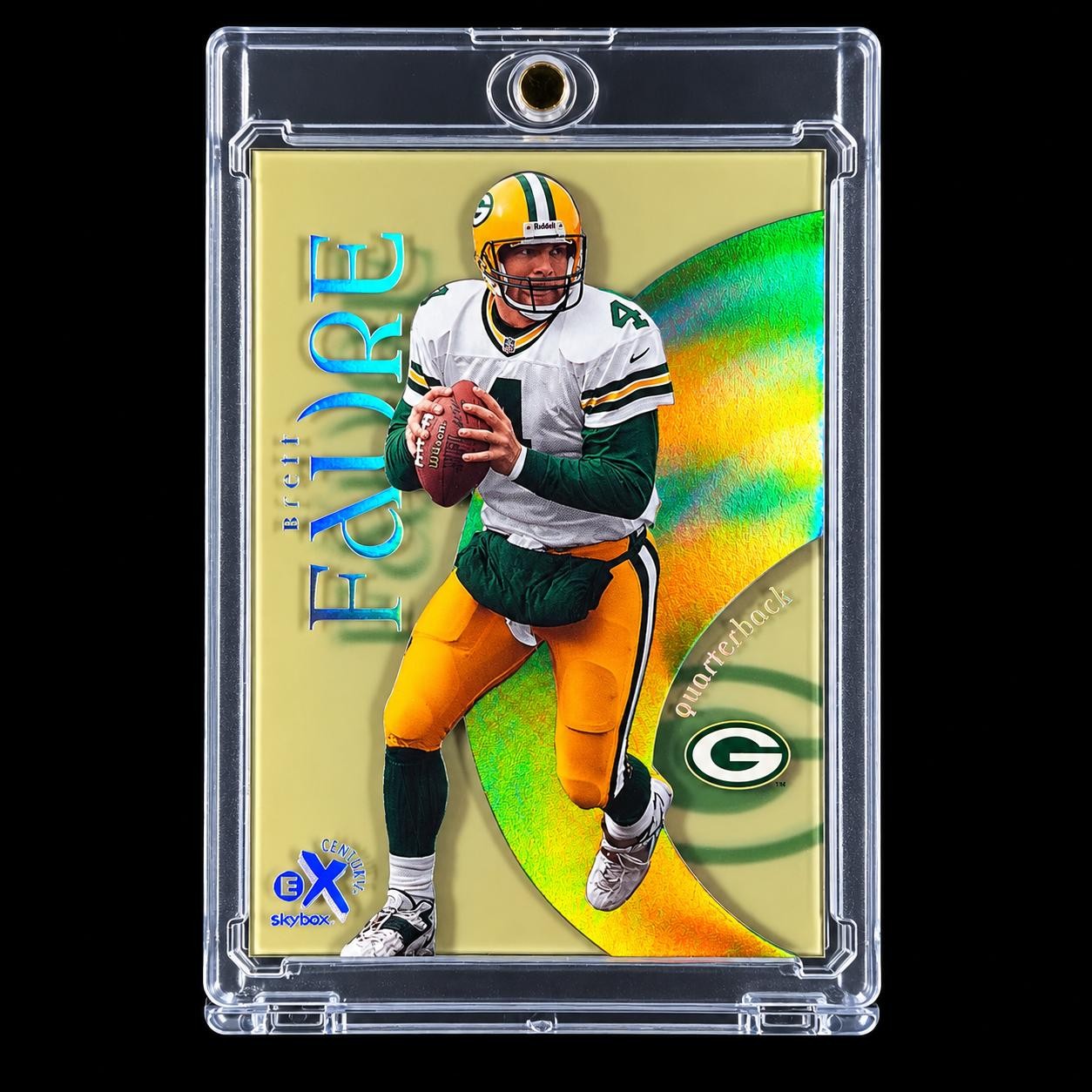 Brett Favre SkyBox E-X Century ACETATE Holo 90\'s Green Bay Packers Brett Favre SkyBox E-X Century ACETATE Holo 90\'s Green Bay Packers