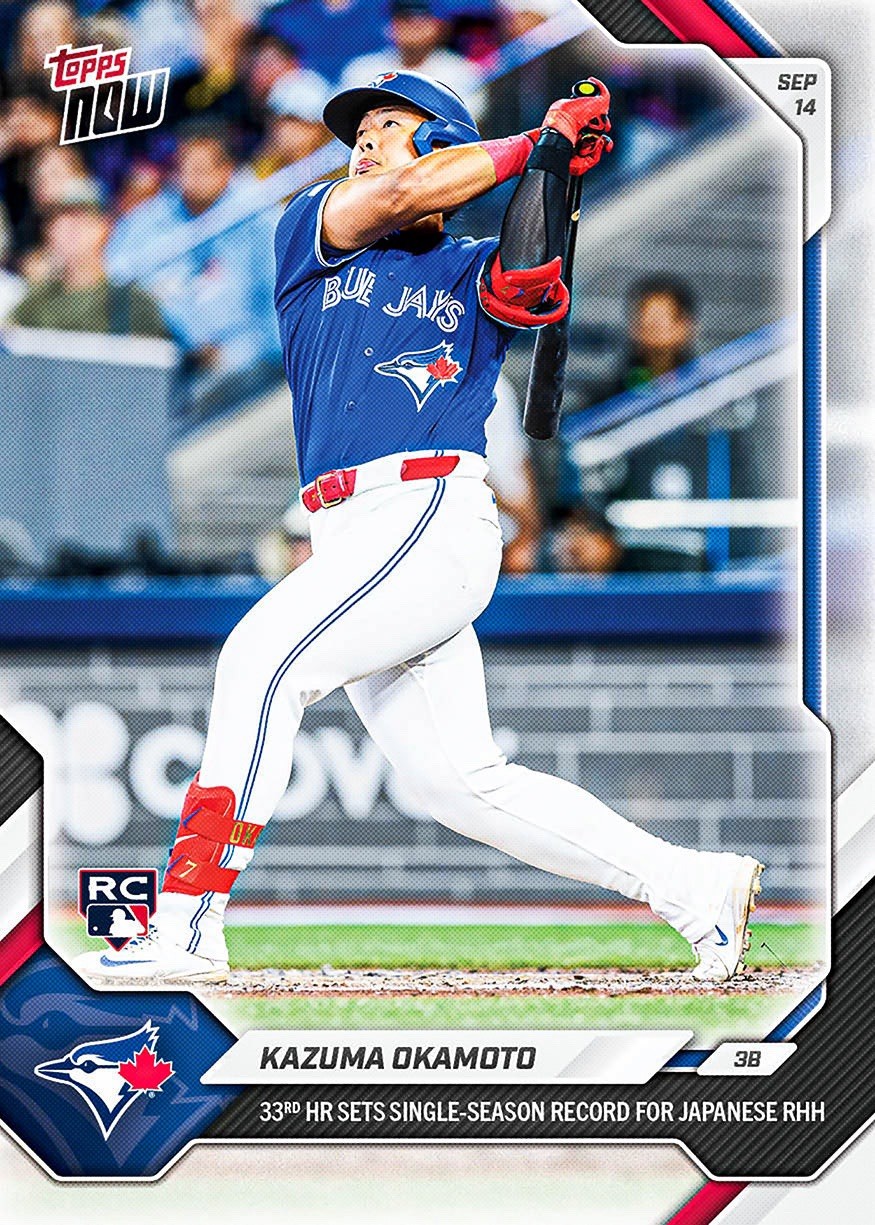 *PRE SALE* Kazuma Okamoto - 2026 MLB Topps NOW® - Card 674