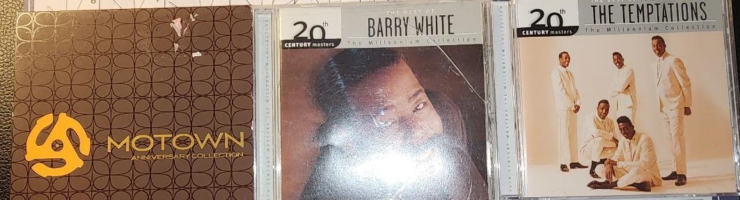 Motown Anniversary Collection plus Best of Barry White Best of Temptations Volum