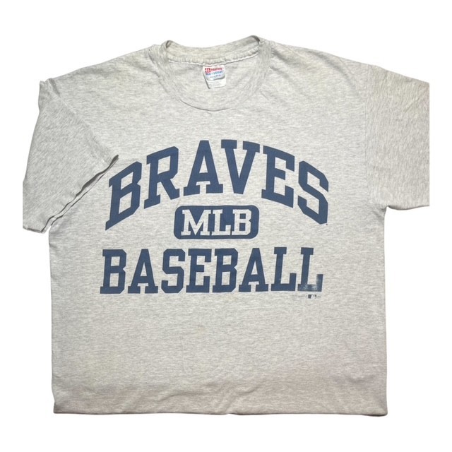 VTG Hanes Heavyweight Men\'s Sz XL Atlanta Braves MLB 1995 Baseball T-Shirt -2294 VTG Hanes Heavyweight Men\'s Sz XL Atlanta Braves MLB 1995 Baseball T-Shirt -2294