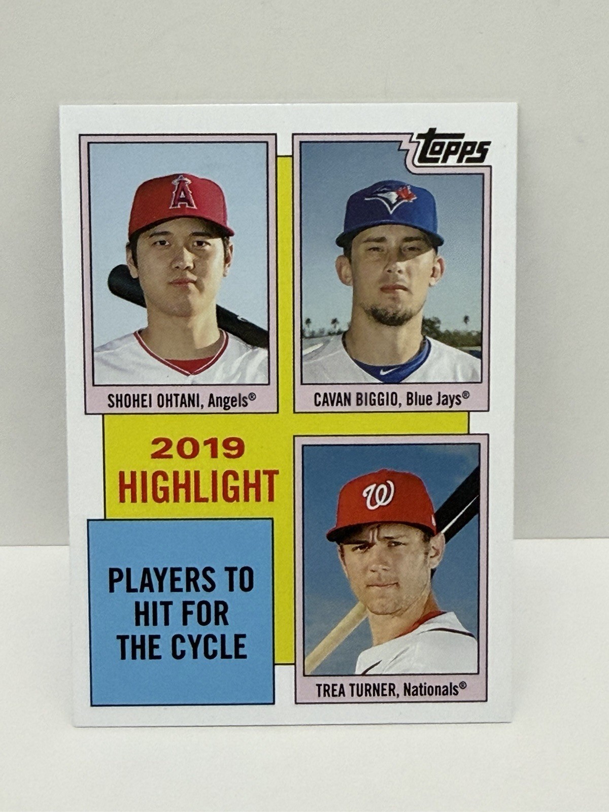 2020 TOPPS TBT SET #3 1984 TOPPS 2019 HIGHLIGHTS - Ohtani 2020 TOPPS TBT SET #3 1984 TOPPS 2019 HIGHLIGHTS - Ohtani
